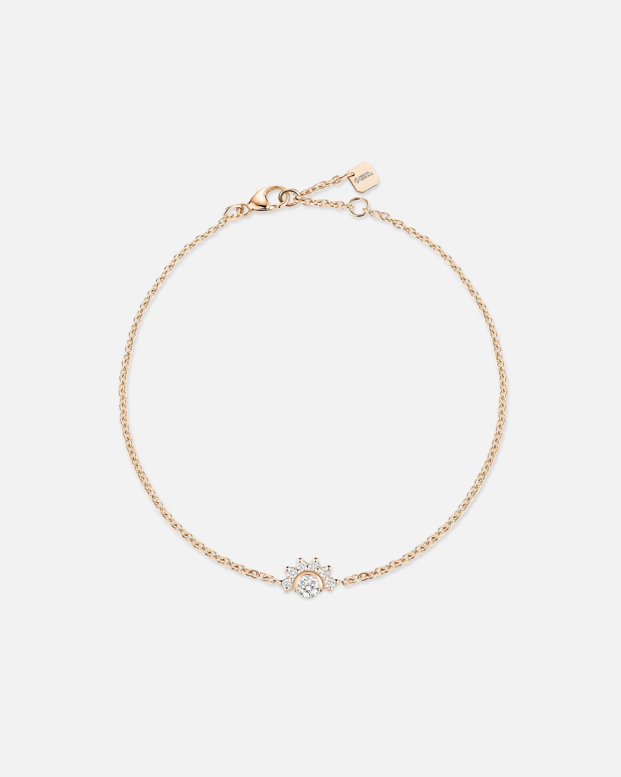 Mystic Diamond Bracelet in Rose Gold - 1 - Nouvel Heritage