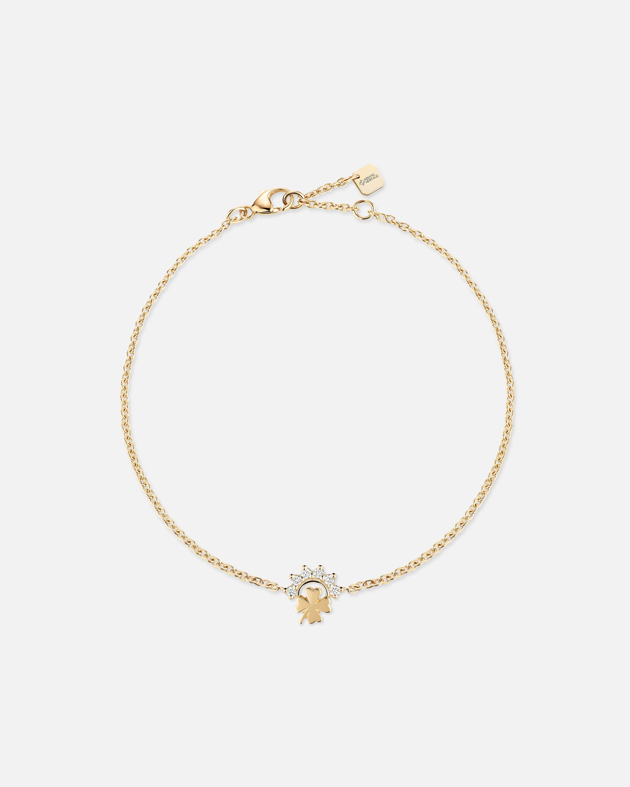 Small Luck Bracelet in Yellow Gold - 1 - Nouvel Heritage