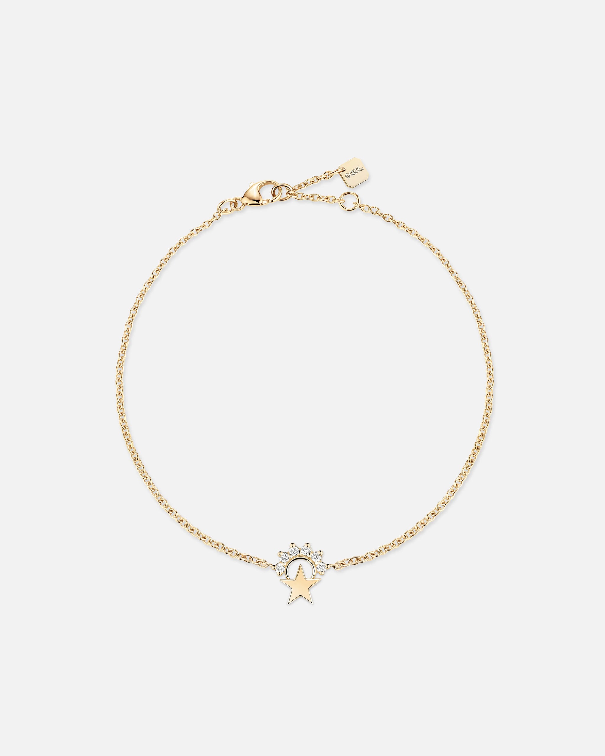 Small Star Bracelet in Yellow Gold - 1 - Nouvel Heritage