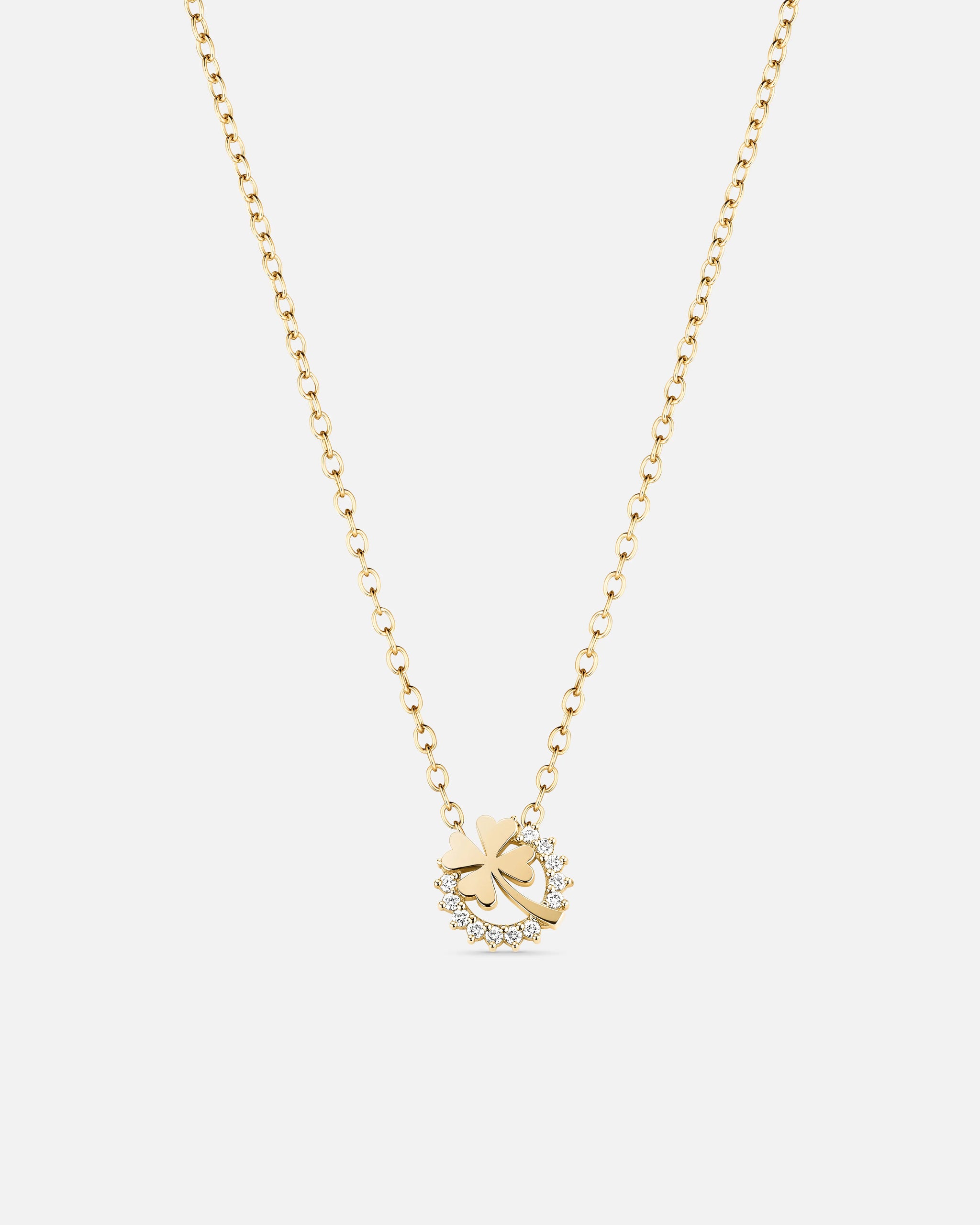 Medium Luck Pendant in Yellow Gold - 1 - Nouvel Heritage