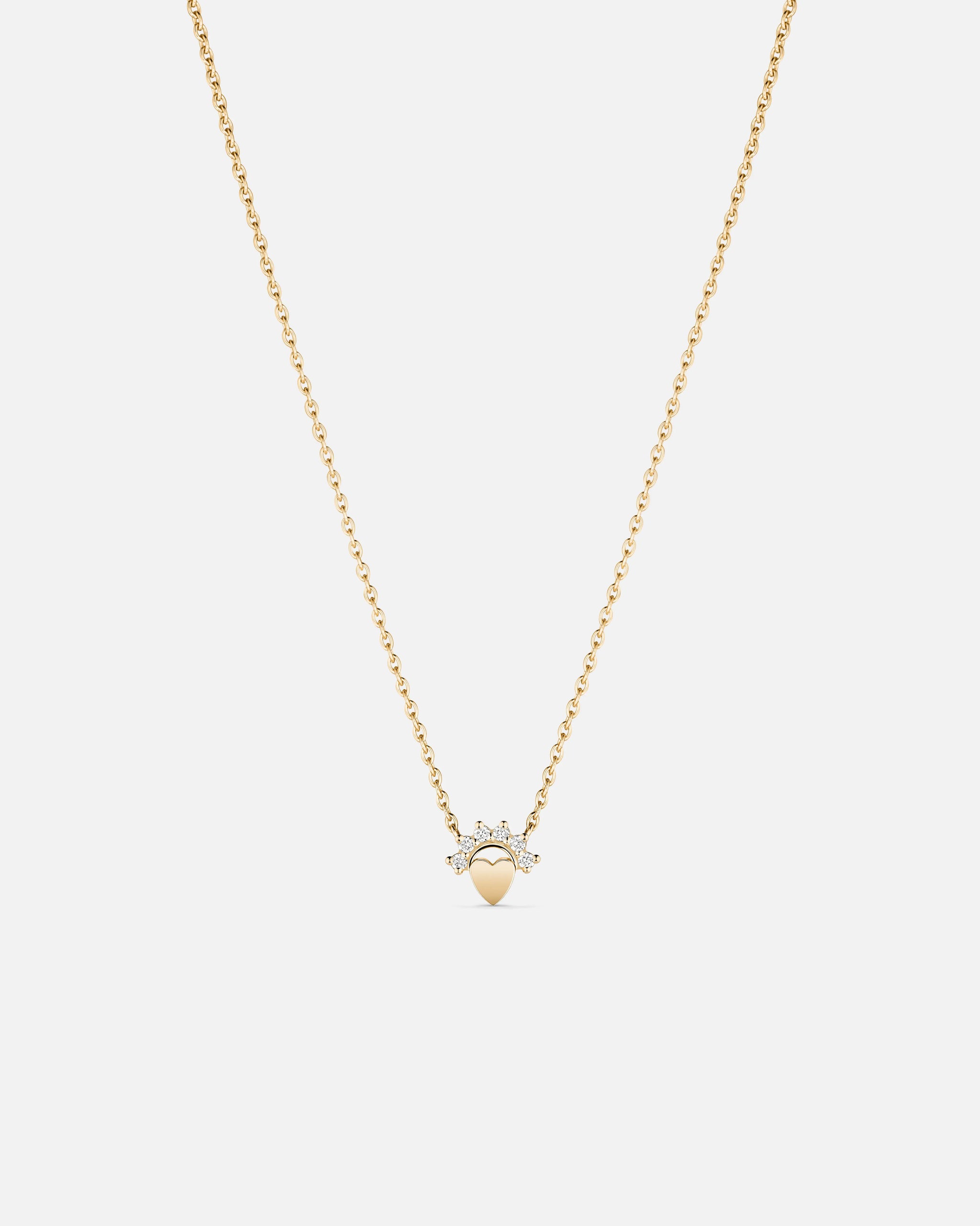 Small Love Pendant in Yellow Gold - 1 - Nouvel Heritage