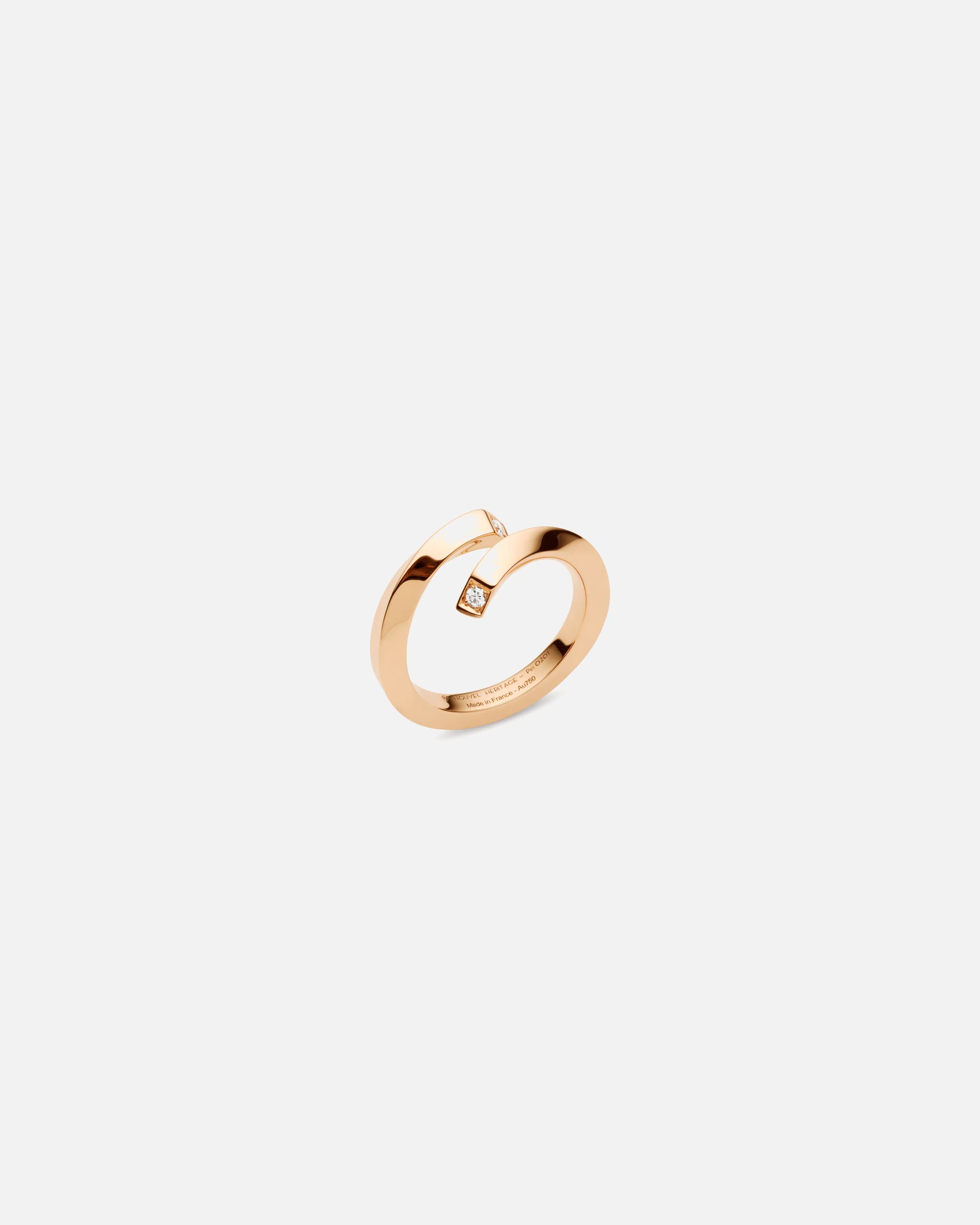 Rose Gold Thread Ring - 1 - Nouvel Heritage