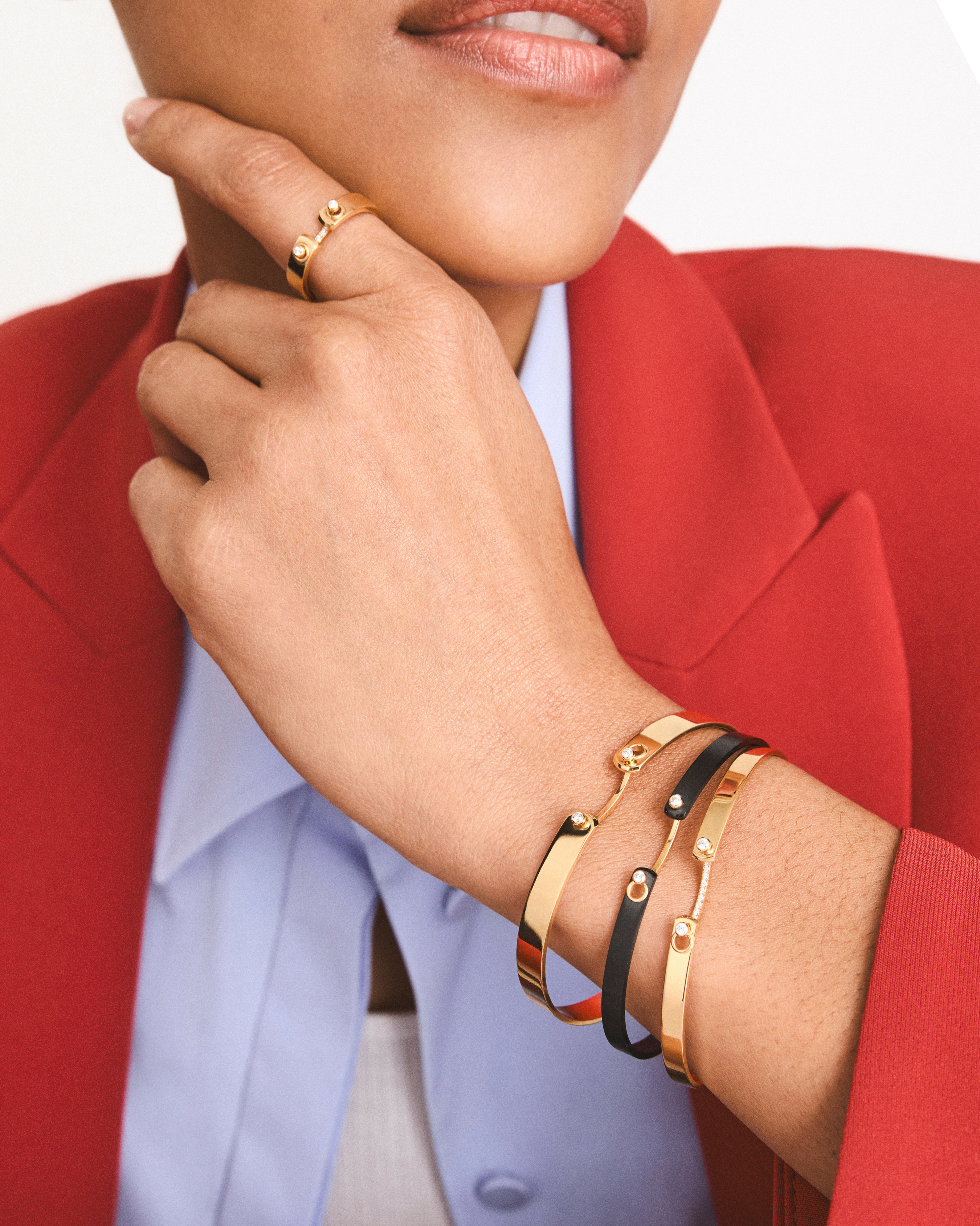 Bracelet Mood Midnight In Manhattan en Or Rose